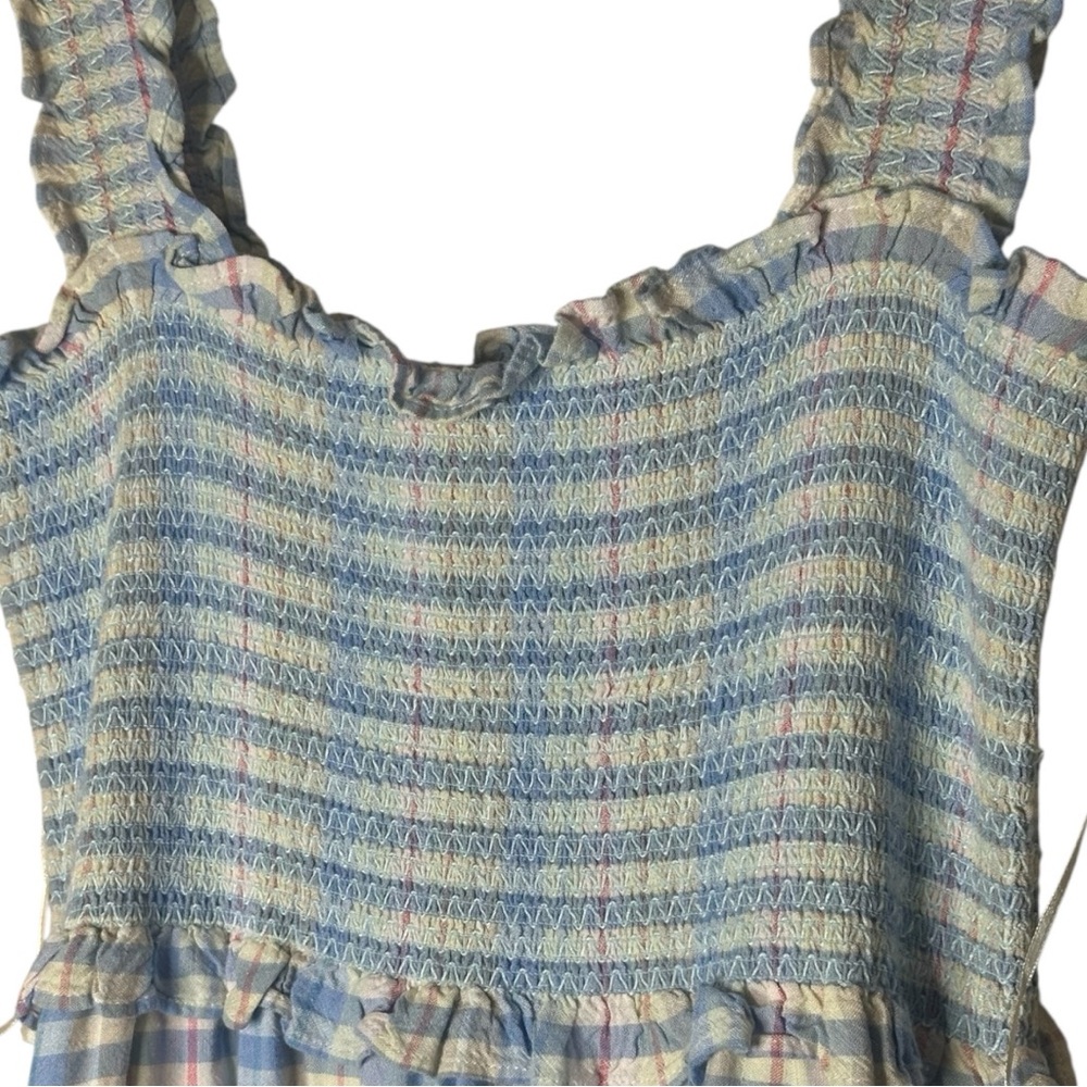 Rails Rumi Smocked-Bodice Midi Dress Multicolored Size Medium - Picture 4 of 12